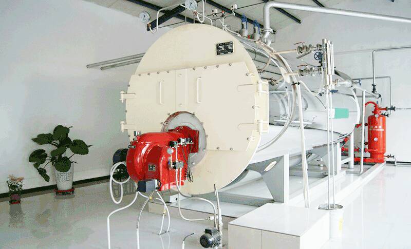 燃天然气锅炉在企业的运行现场 燃油锅炉